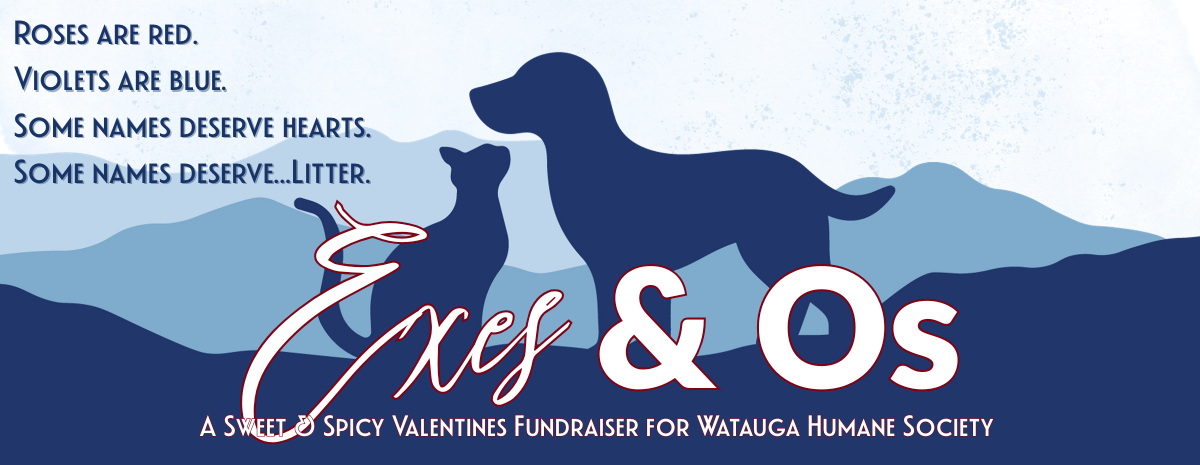 EXES & Os: A Valentine’s Fundraiser for Watauga Humane Society